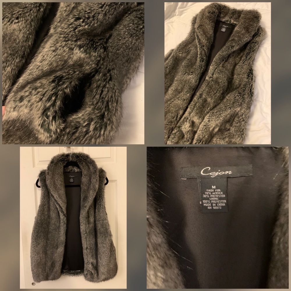 Cejon Faux Fur Vest